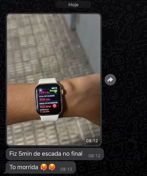 Depoimento de aluna da Letícia