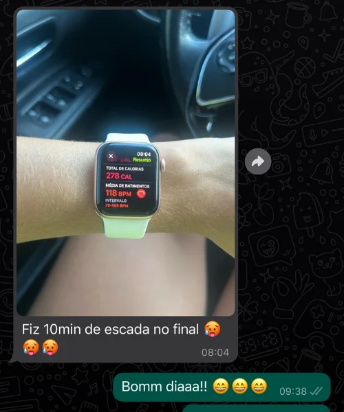 Depoimento de aluna da Letícia